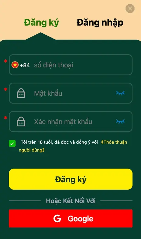 Đăng Ký VND777